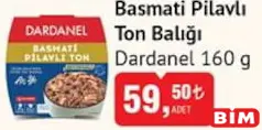 DARDANEL BASMATİ PİLAVLI TON BALIĞI 160 G DARDANEL BASMATİ PİLAVLI TON BALIĞI 160 G
